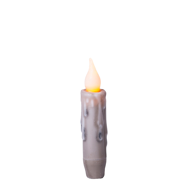 4-Inch Gray Battery Taper with Timer [pack of 6]