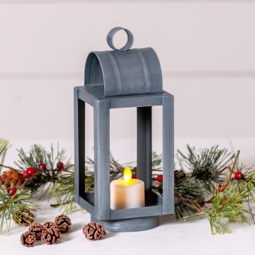 8-Inch Cape Cod Mini Lantern in Antique Tin