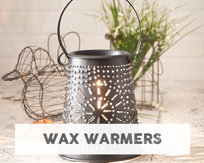 Punched Tin Wax Warmers