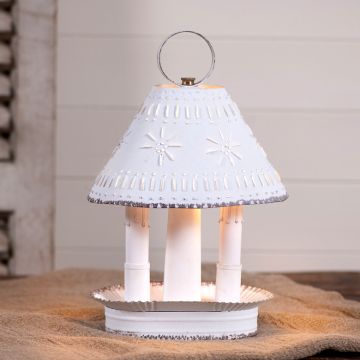 Grandma's Accent Light in Rustic White
