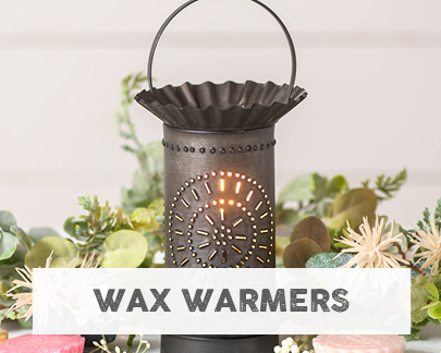 Punched Tin Wax Warmers