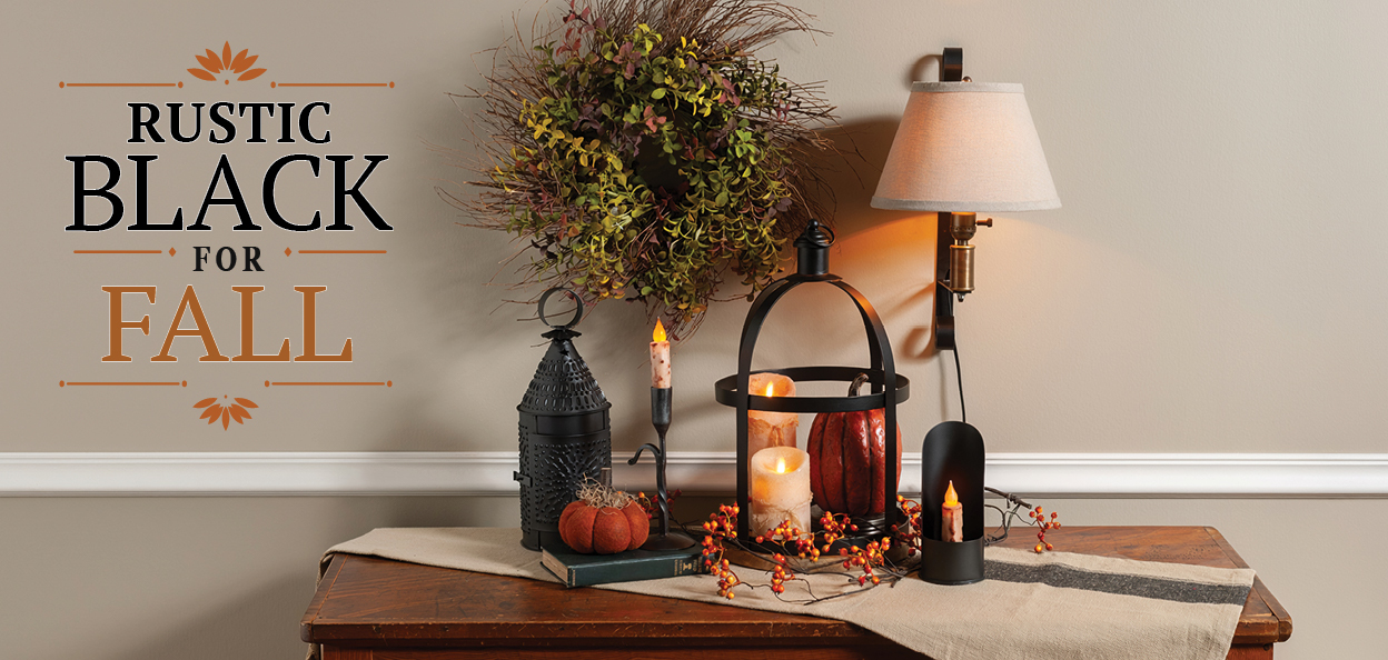 Rustic Country Lighting and Home Decor
