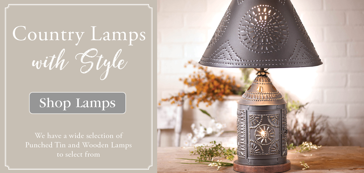 Rustic Country Lamps
