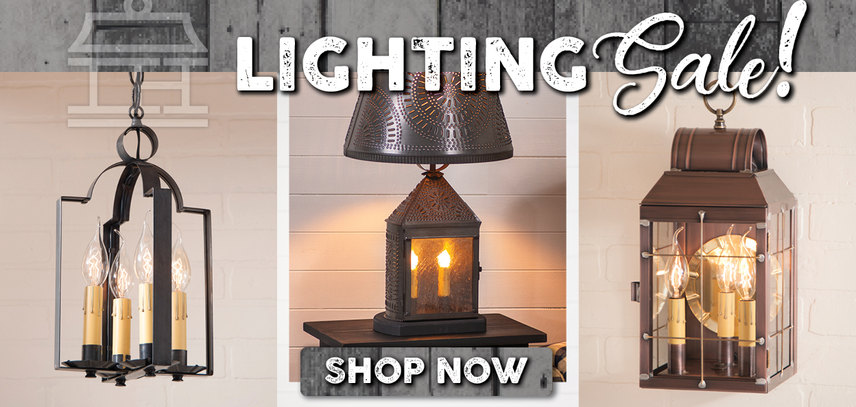 Rustic Country Lighting on Sale