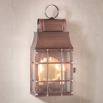 Washington Wall Lantern in Antique Copper - 3-Light