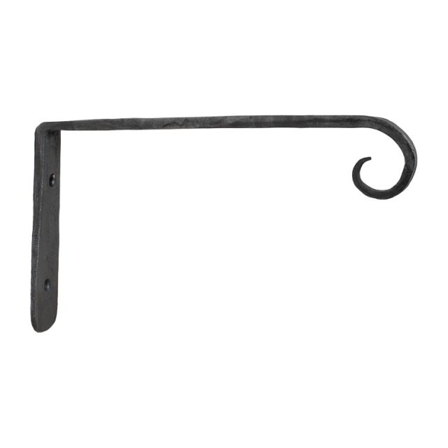 7-Inch Wrought Iron Plant Hangers with Curl - Set of 4 | Irvins Tinware