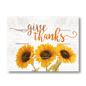 Give Thanks Pallet Art