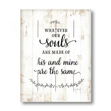 Whatever Our Souls are Made of Pallet Art