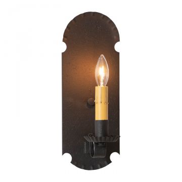 Chisel Wall Sconce Light in Country Tin