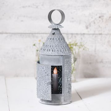 Baker's Lantern in Weathered Zinc