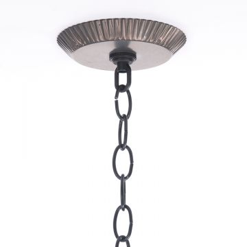 Lighting Ceiling Plate Canopy Kit W 3 Of Chain In Rustic Tin For