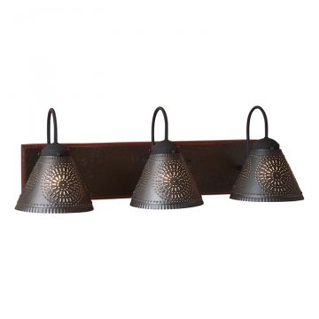 3-Light Crestwood Vanity Light in Americana Espresso