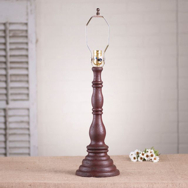 Davenport Table Lamp Base in Americana Red