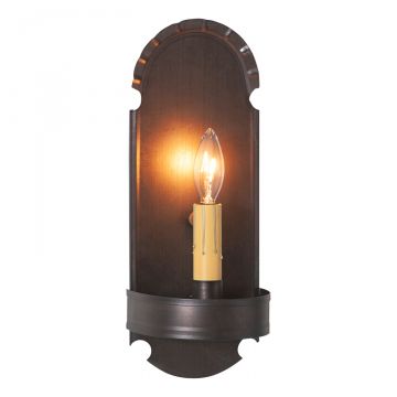 Chisel Wall Sconce Light in Country Tin 