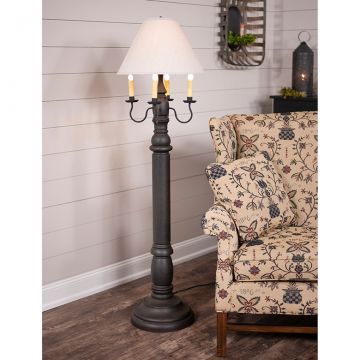 Rustic Country Wood Floor Lamps Irvin, Rustic Wood Floor Lamps For Living Room
