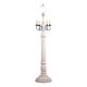 General James Floor Lamp Base in Americana Vintage White