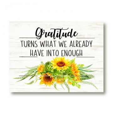 Gratitude Pallet Art