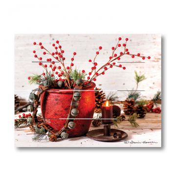 Jingle Bells by Candlelight Pallet Art