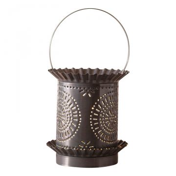 Rustic Punched Tin Wax Warmers | Irvin's Tinware Wholesale