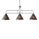 Large Franklin Island Light with Chisel in Kettle Black
