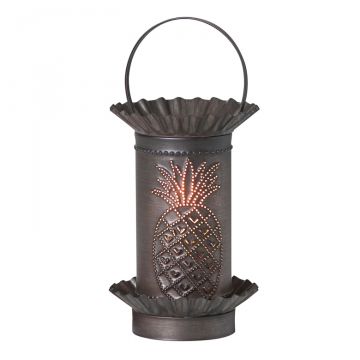 Mini Tartwarmer with Pineapple in Kettle Black