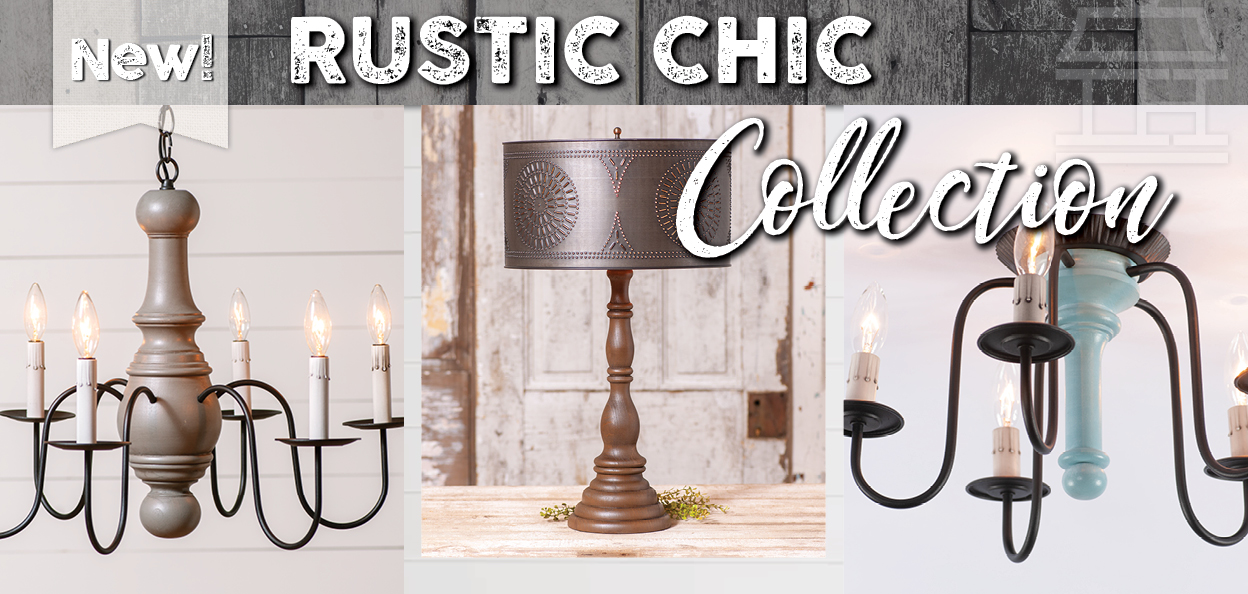 Irvin’s Tinware Wholesale Country Farmhouse Lighting and Rustic Home