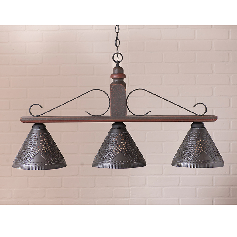 Wellington Largd Island Light in Americana Espresso