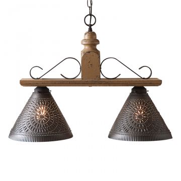 Wellington Medium Island Light in Americana Pearwood