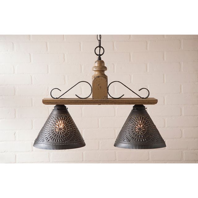 Wellington Medium Island Light in Americana Pearwood